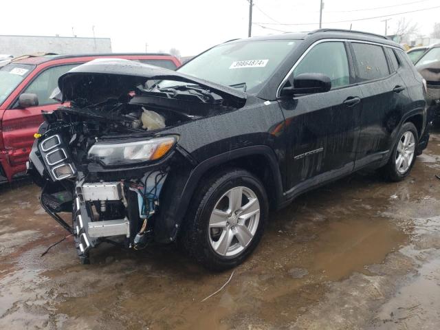 Lot #2381042046 2022 JEEP COMPASS LA salvage car