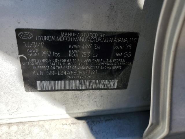 5NPE34AF6JH633193 | 2018 HYUNDAI SONATA SPO