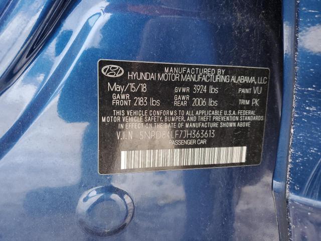 2018 HYUNDAI ELANTRA SE 5NPD84LF7JH363613