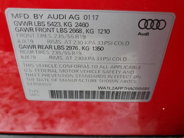 WA1L2AFP7HA096484 2017 AUDI Q5 - Image 13