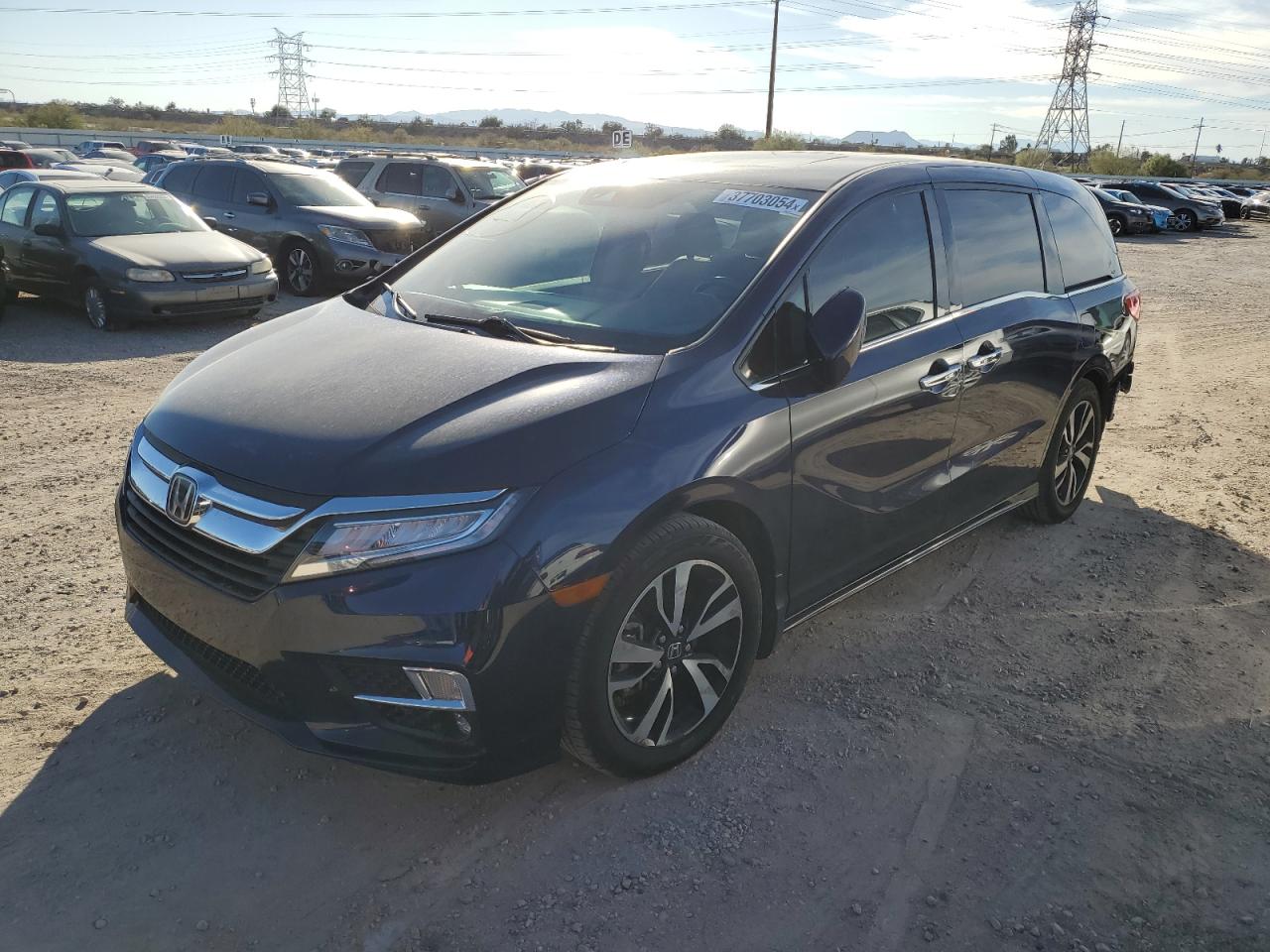 2019 HONDA ODYSSEY EL  (VIN: 5FNRL6H9XKB074471)