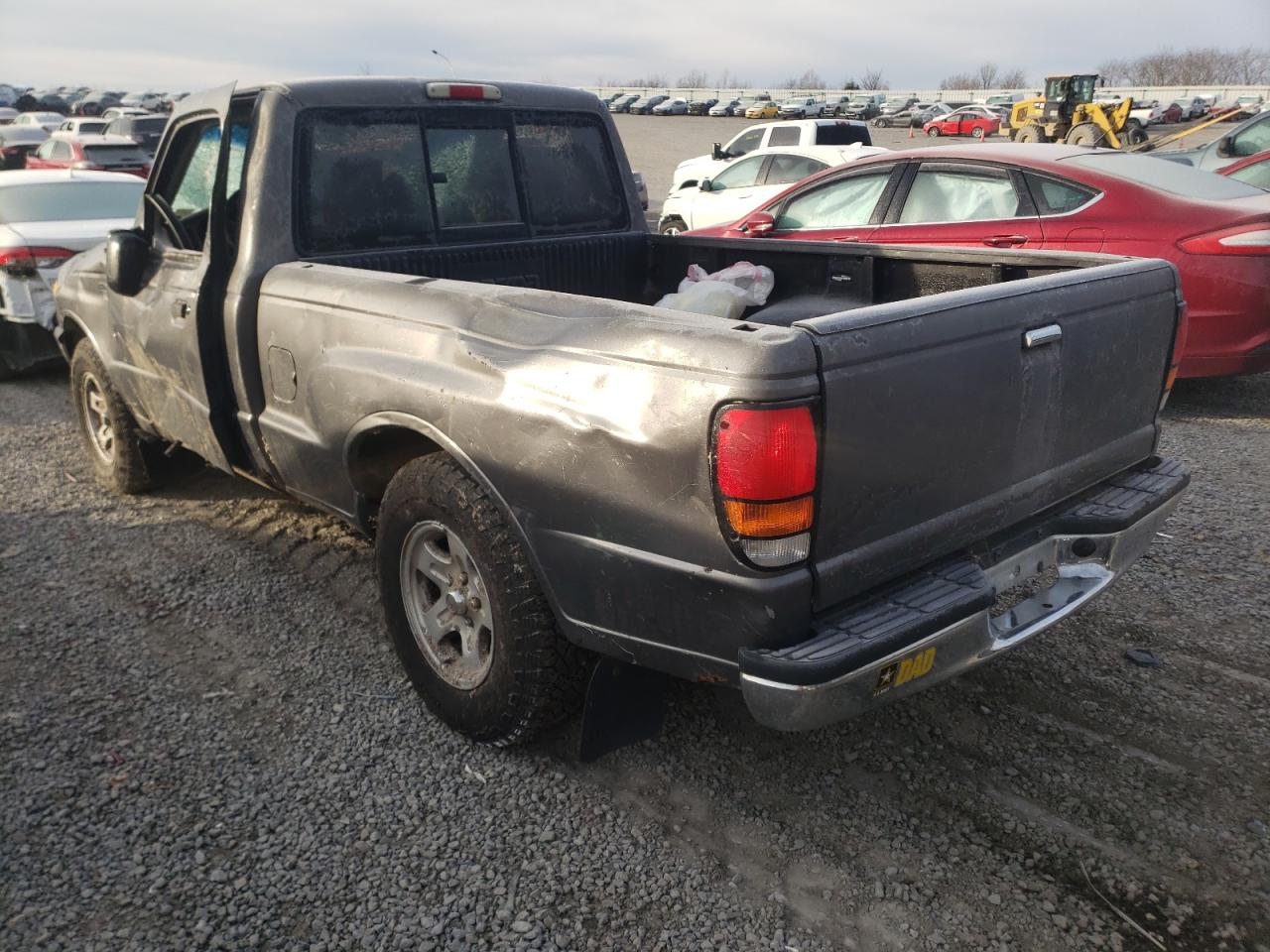 MAZDA B3000 2000 gray pickup flexible fuel 4F4YR12VXYTM22995 photo #3