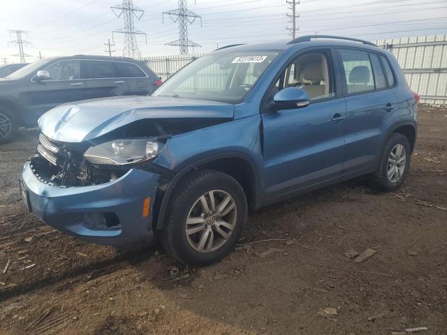 Lot #2363901421 2017 VOLKSWAGEN TIGUAN S salvage car