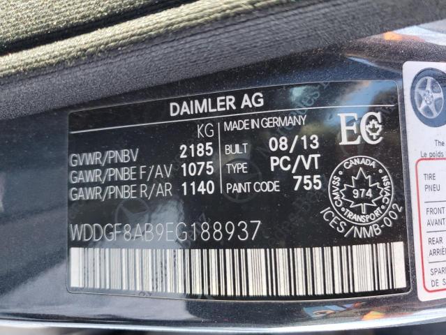 WDDGF8AB9EG188937 | 2014 MERCEDES-BENZ C 300 4MAT