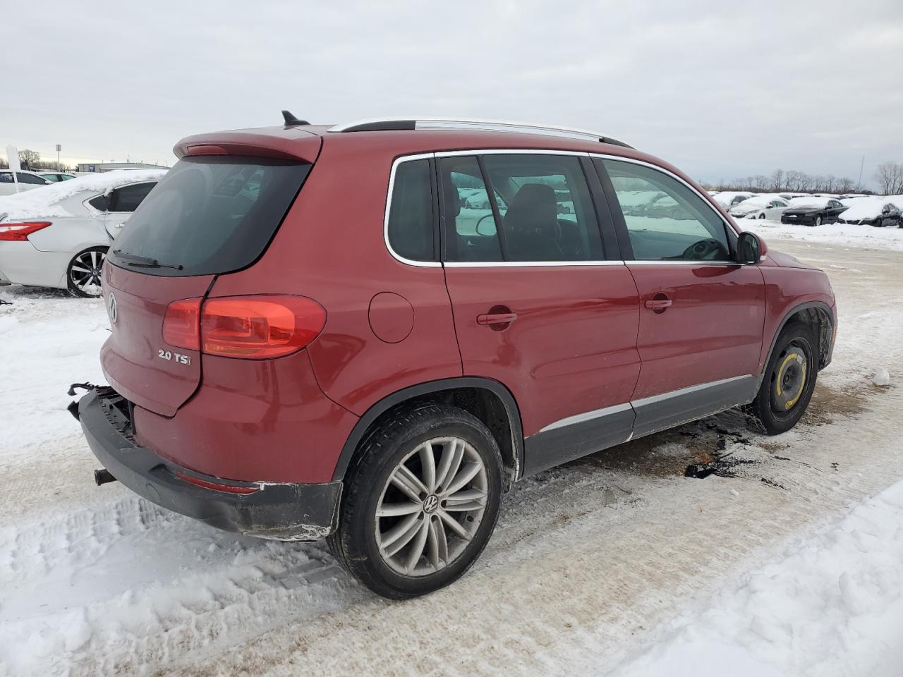 Lot #2540436662 2012 VOLKSWAGEN TIGUAN S