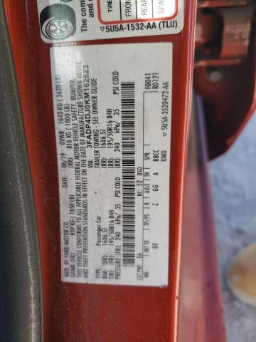 2019 FORD FIESTA ST - 3FADP4DJ0KM162823