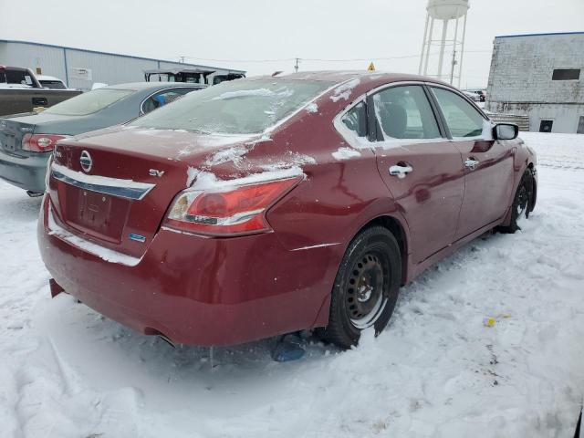  NISSAN ALTIMA 2013 Червоний