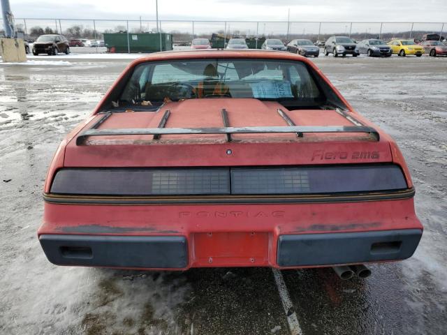 1985 Pontiac Fiero Se VIN: 1G2PF3796FP226356 Lot: 38474264