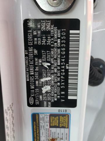2020 KIA SORENTO S - 5XYPG4A54LG633501