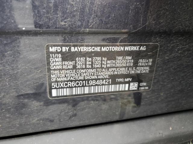 5UXCR6C01L9B48421 BMW X5 XDRIVE4 13