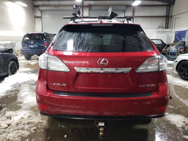 2010 Lexus Rx 350 VIN: 2T2BK1BA1AC058572 Lot: 37451024