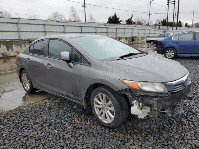 Image 4 of 2012 Honda Civic salvage vehicle - Lot #36926904 at Copart