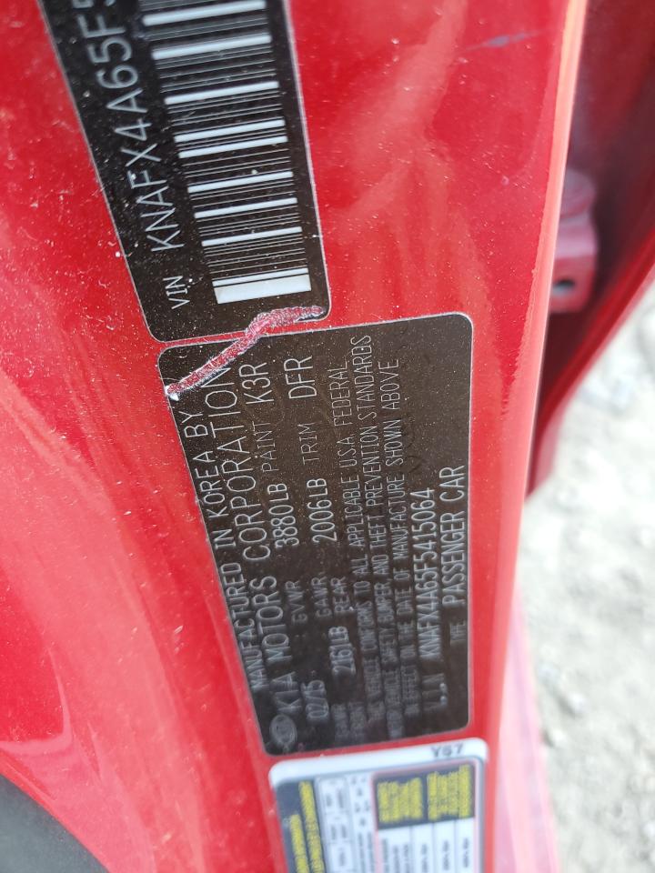 KNAFX4A65F5415064 2015 Kia Forte Lx