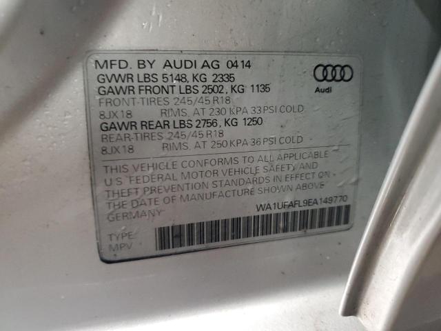 VIN WA1UFAFL9EA149770 2014 Audi A4, Premium Plus no.12