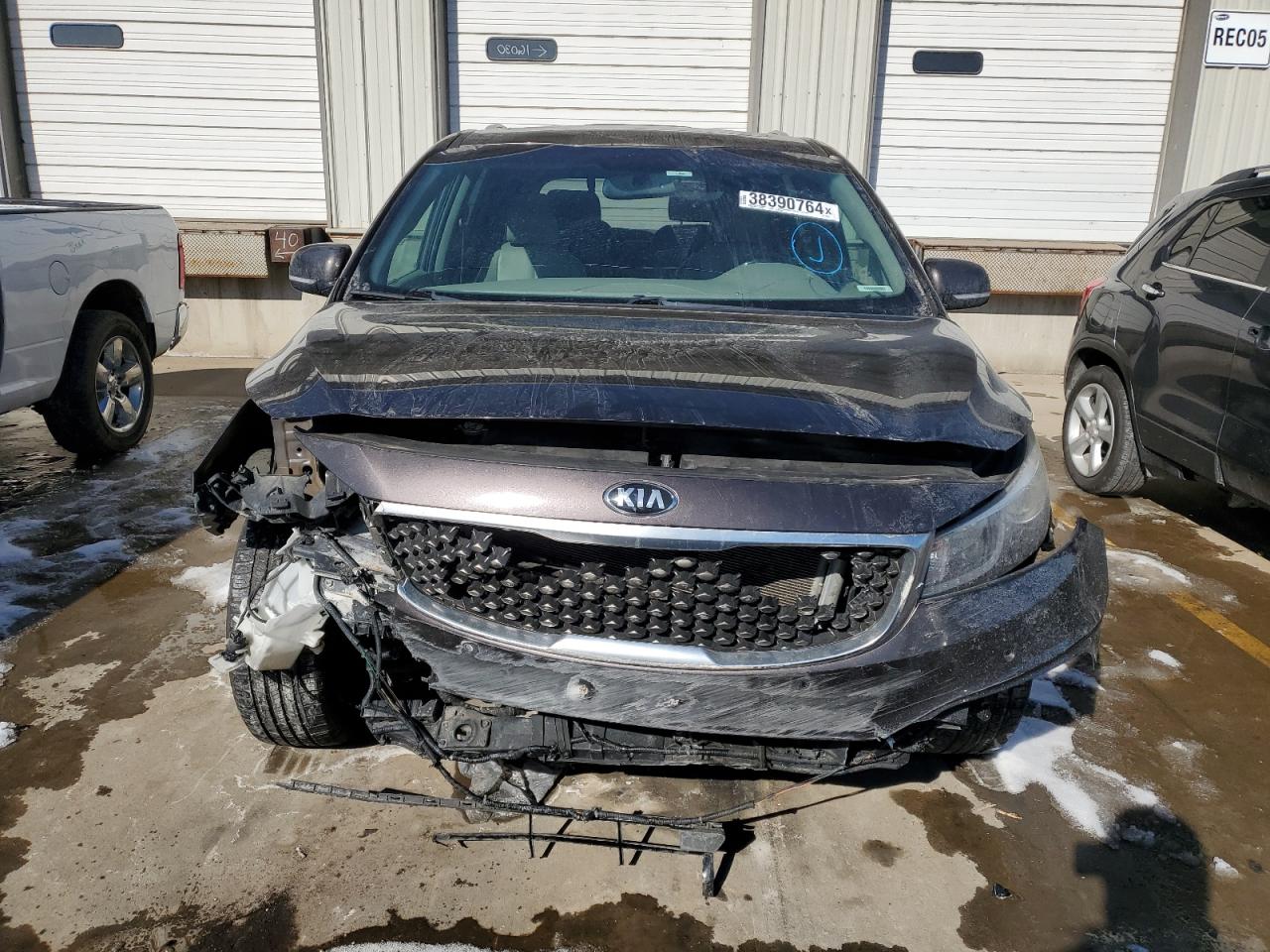 2015 Kia Sedona Sxl vin: KNDME5C14F6042858