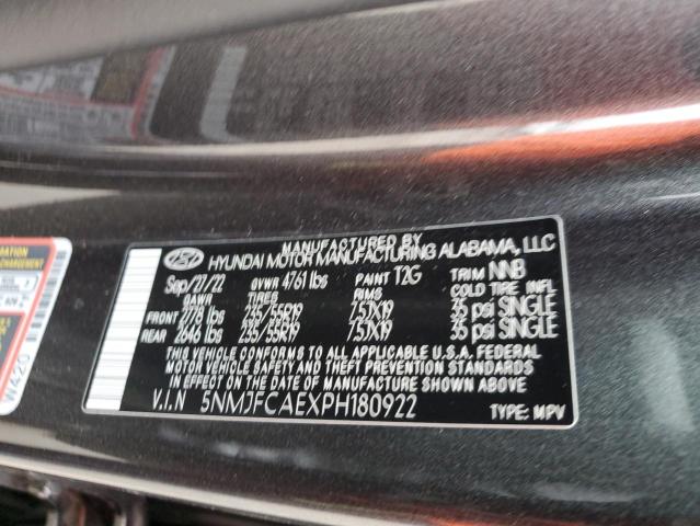 2023 HYUNDAI TUCSON SEL 5NMJFCAEXPH180922