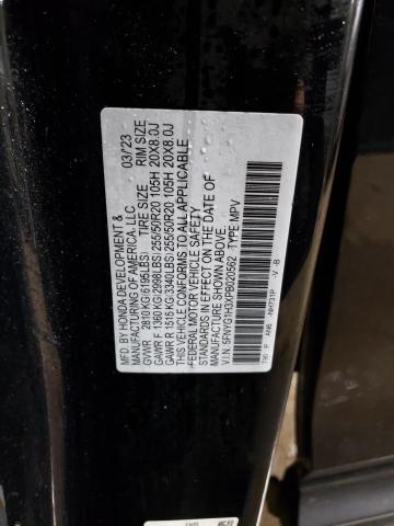 2023 HONDA PILOT SPOR 5FNYG1H3XPB020562