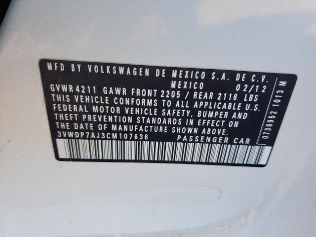 2017 VOLKSWAGEN JETTA SE - 3VWDP7AJ3CM107636