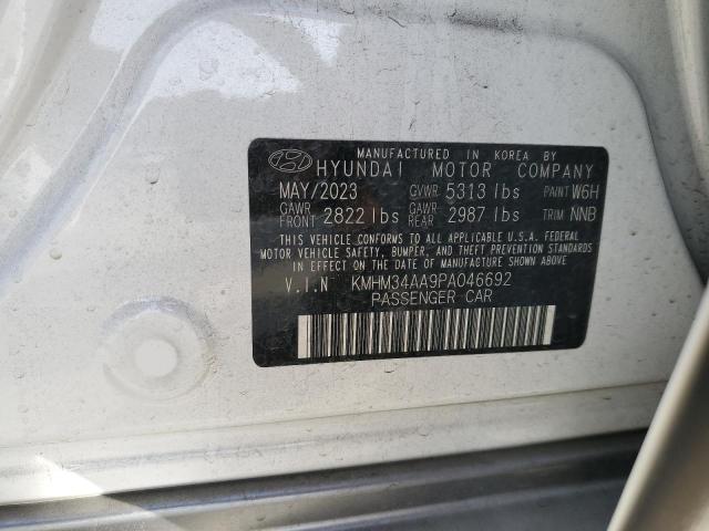 2023 HYUNDAI IONIQ 6 SE - KMHM34AA9PA046692