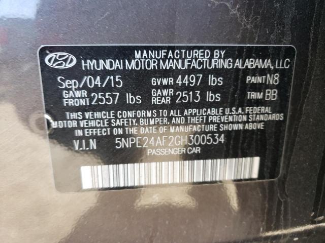 5NPE24AF2GH300534 | 2016 HYUNDAI SONATA SE