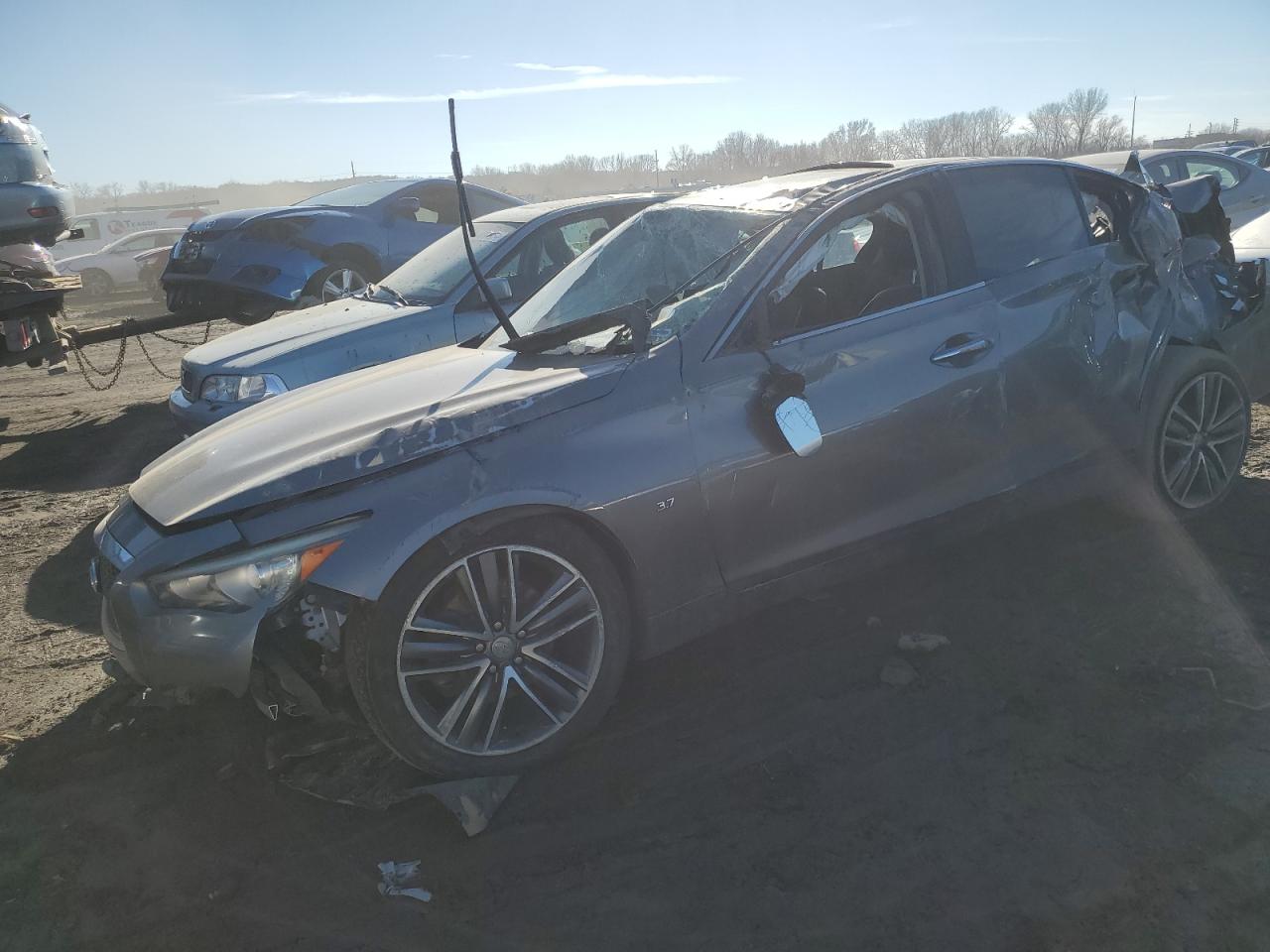 JN1BV7AR2EM682317 2014 Infiniti Q50 Base