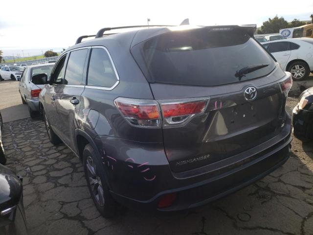 VIN 5TDZKRFH0FS097564 2015 Toyota Highlander, LE no.2