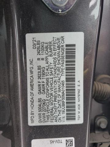 2021 ACURA TLX TECH A - 19UUB6F50MA010465