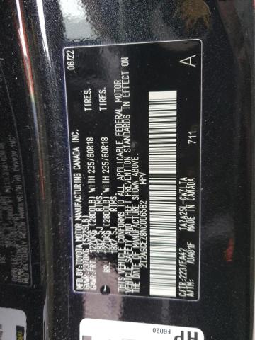 2022 LEXUS NX 350 2T2AGCEZ8NC006582