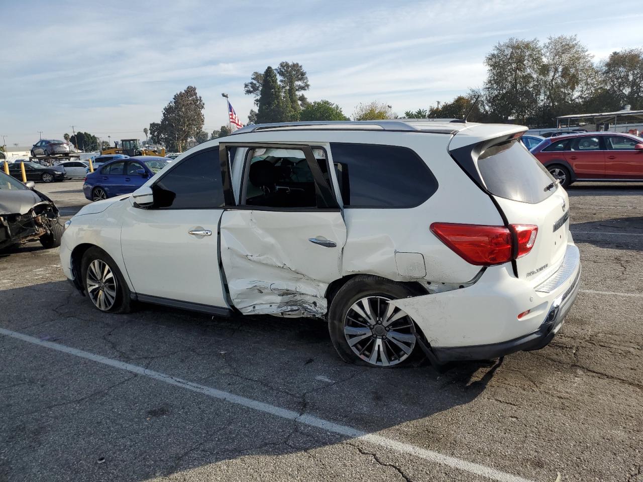 2017 Nissan Pathfinder S vin: 5N1DR2MN9HC645437