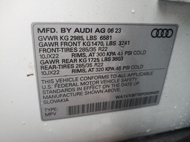 WA1VXBF70PD029433 2023 AUDI Q7, photo no. 12