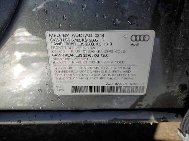 VIN WA1DMAFP1EA109921 2014 Audi Q5, Tdi Premium Plus no.14