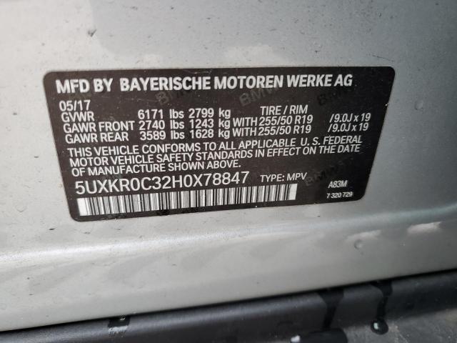 5UXKR0C32H0X78847 2017 BMW X5, photo no. 13