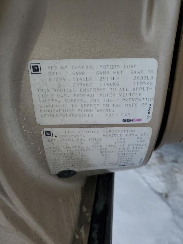 1G1BL52W1RR203513 1994 Chevrolet Caprice Classic