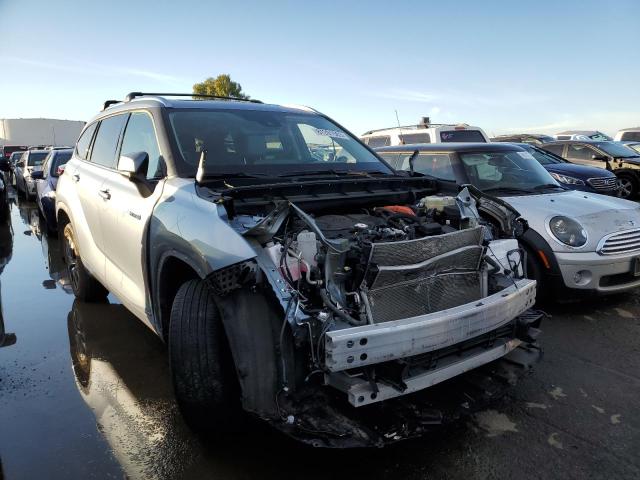 VIN 5TDHBRCHXMS056520 2021 Toyota Highlander, Hybri... no.4