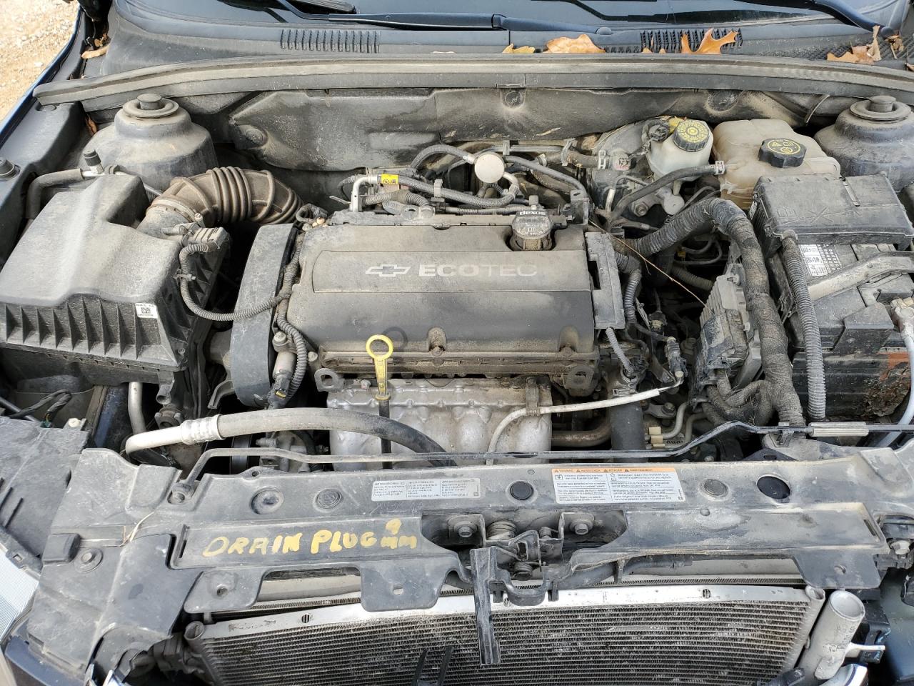 VIN: 1G1PC5SH8G7195474 2016 CHEVROLET CRUZE