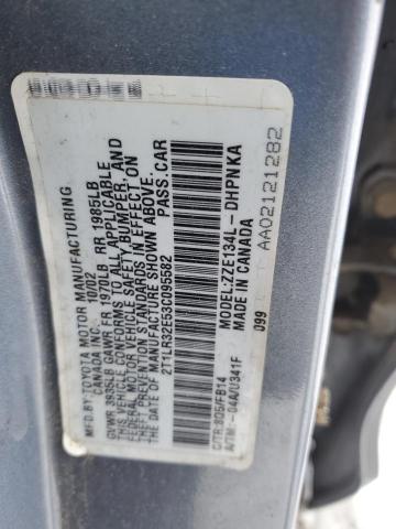 2T1LR32E53C095582 | 2003 Toyota corolla matrix base