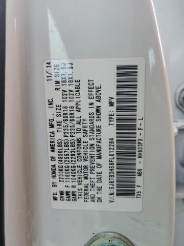 2015 ACURA RDX TECHNO 5J8TB3H58FL012284