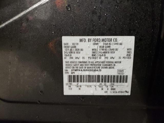 2FMPK4J9XKBB80470 2019 FORD EDGE - Image 13