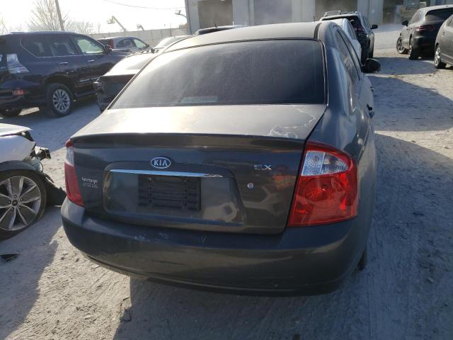 2004 Kia Spectra Lx VIN: KNAFE121345019736 Lot: 38889504