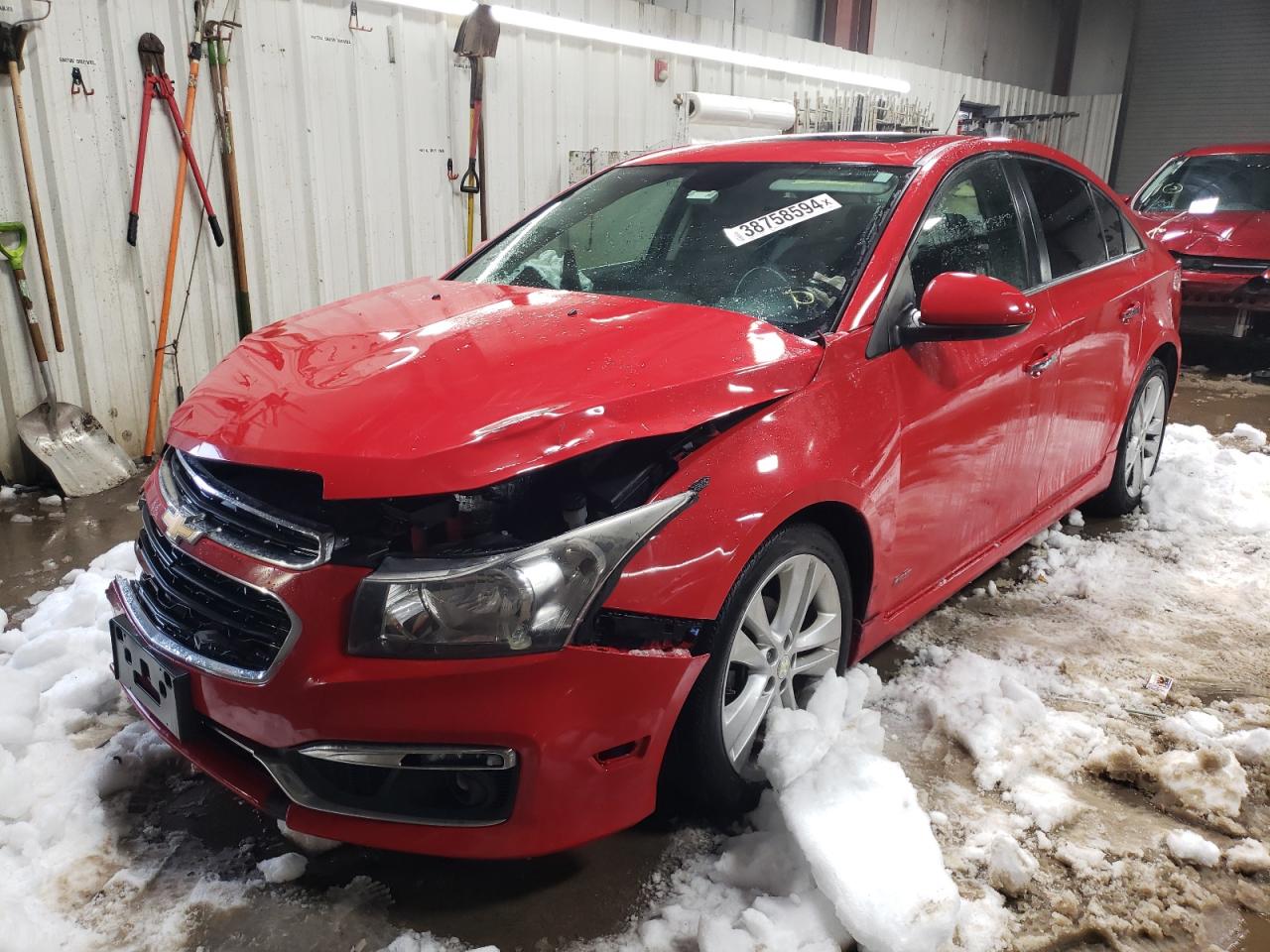 Lot #2558814847 2015 CHEVROLET CRUZE LTZ