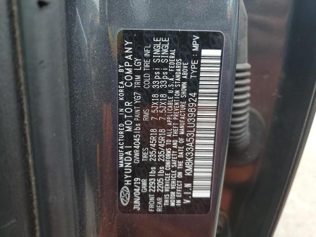 2020 HYUNDAI KONA LIMIT - KM8K33A53LU398924