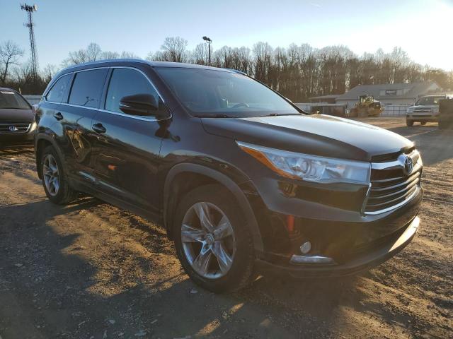 VIN 5TDDKRFH6ES005477 2014 Toyota Highlander, Limited no.4