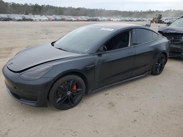 Lot #2429234393 2018 TESLA MODEL 3 salvage car