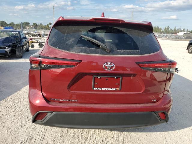 VIN 5TDZZRAH8MS087431 2021 Toyota Highlander, L no.6