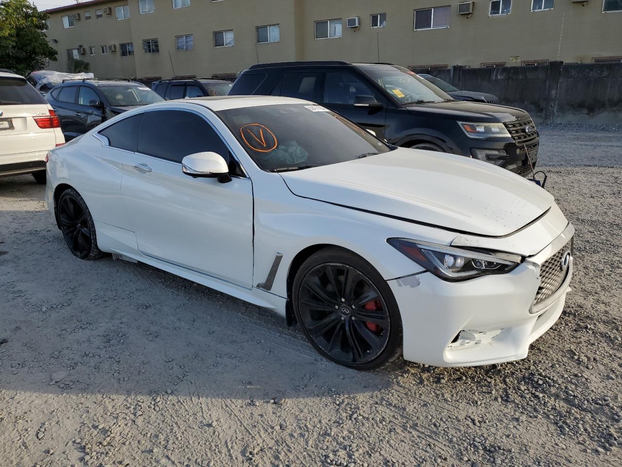 2018 Infiniti Q60 Red Sport 400 vin: JN1FV7EL6JM631436