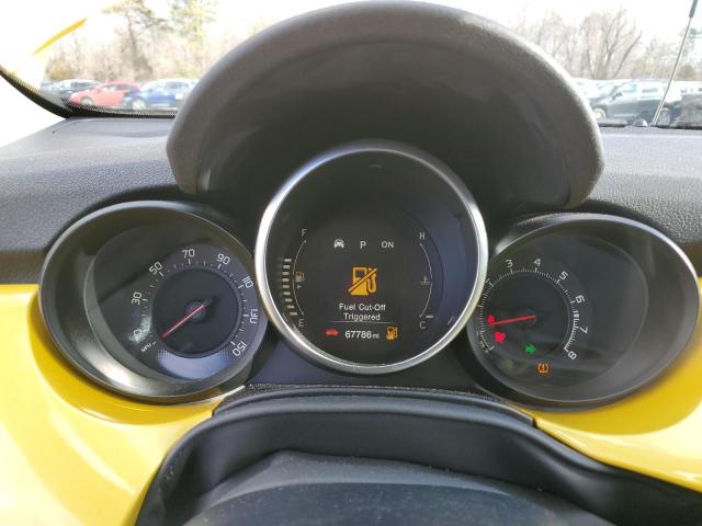  FIAT 500 2016 Жовтий