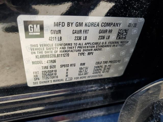 KL4MMBS28LB111270 2020 BUICK ENCORE, photo no. 14