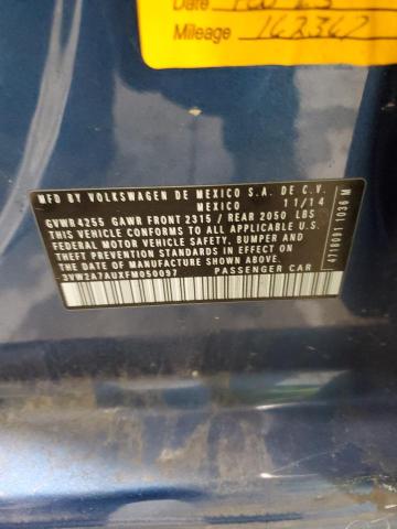 2015 VOLKSWAGEN GOLF TDI - 3VW2A7AUXFM050097