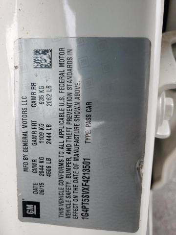 2015 BUICK VERANO PRE 1G4PT5SVXF4213501
