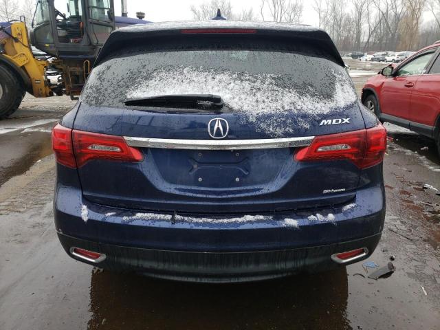 2016 ACURA MDX TECHNO 5FRYD4H48GB062276